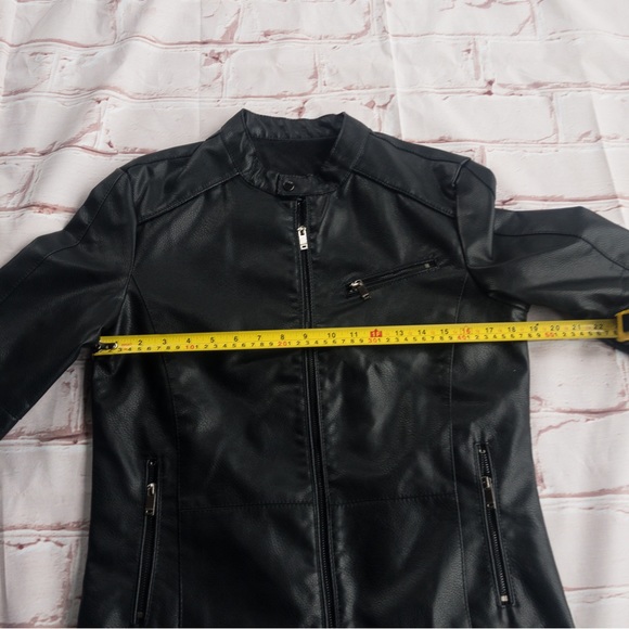 MOTO JACKET - B.S. Style Unisex Faux Leather - Picture 16 of 16